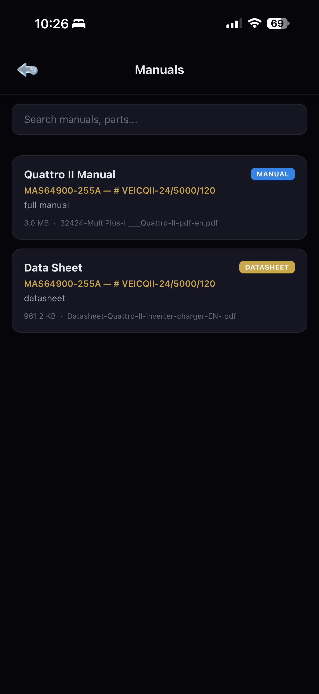 AXITRAQ App Manuals and Document Repository